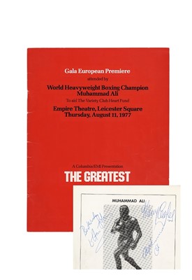 Lot 611 - Ali (Muhammad), Henry Cooper & Elton John