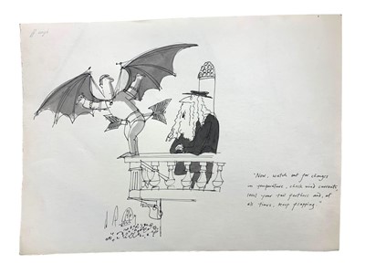 Lot 249 - Ffolkes (Michael) [Brian Davis] A collection of 67 cartoons