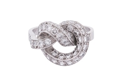 Lot 97 - A DIAMOND RING