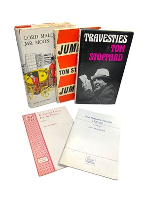 Lot 120 - Stoppard. Signed first editions (5)