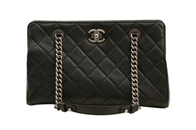 Lot 428 - Chanel Black City Rock Shoulder Bag