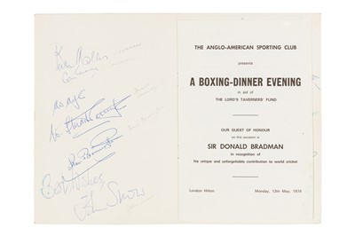 Lot 617 - Cricket Interest.- Don Bradman & Others