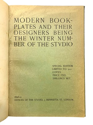 Lot 180 - The Studio. An Illustrated Magazine of Fine and Applied Art