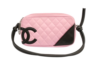 Lot 118 - Chanel Pink Cambon Ligne Shoulder Bag