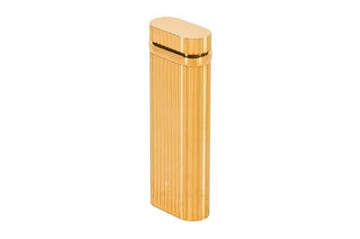 Lot 160 - A MUST DE CARTIER 'GODRON' BRIQUETS LIGHTER
