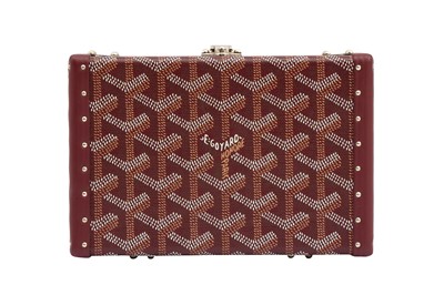 Lot 181 - Goyard Burgundy Minaudiere Trunk