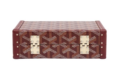 Lot 181 - Goyard Burgundy Minaudiere Trunk