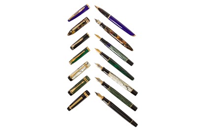 Lot 158 - A COLLECTION OF FOUNTAIN PENS