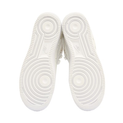 Lot 230 - Louis Vuitton X Nike Air Force 1 Low 'Triple White' Sneaker - Size 39