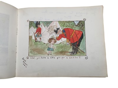 Lot 24 - Album: Suffragette, World War One and miscellaneous interest