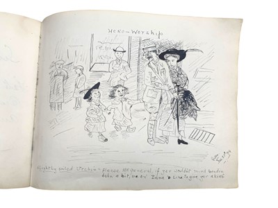 Lot 24 - Album: Suffragette, World War One and miscellaneous interest