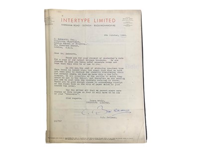 Lot 181 - Typography: specimen books