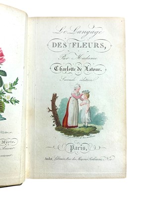 Lot 174 - Miscellany: de Latour (Charlotte) Le Langage des Fleurs