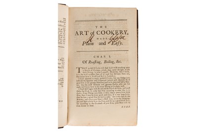Lot 64 - [Glasse (Hannah)] The Art of Cookery, Made Plain and Easy; 1751