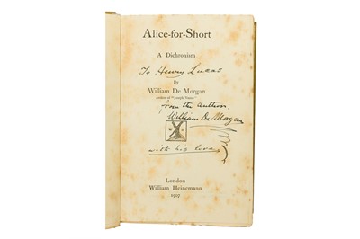 Lot 79 - De Morgan (William). Novels & Greetings card, inscribed. 1908 - 1911