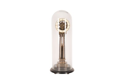 Lot 297 - AFTER CHARLES VOISIN; A PILLAR SKELETON CLOCK, 20TH/21ST CENTURY