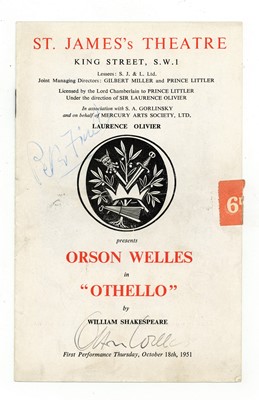 Lot 281 - Welles (Orson)