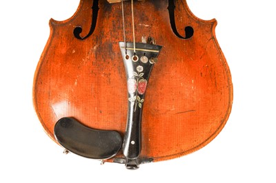 Lot 242 - A JACOBUS STAINER VIOLIN, 19th CENTURY