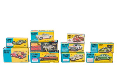 Lot 405 - A GROUP OF TEN MODERN CORGI MODEL CLUB DIECAST CARS