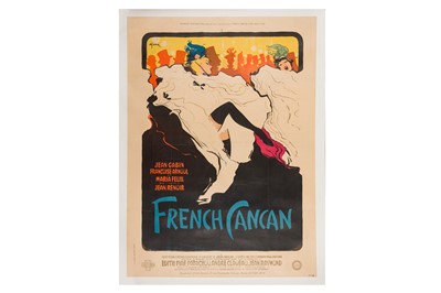 Lot 243 - Gruau. French Cancan - Movie poster [1955]