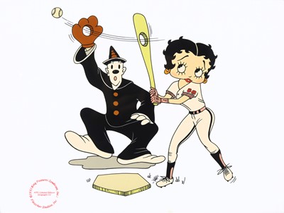 Lot 448 - BETTY BOOP AND PINK PANTHER