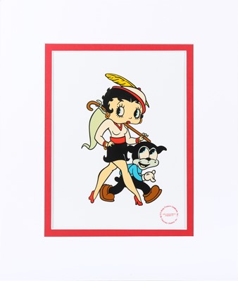 Lot 448 - BETTY BOOP AND PINK PANTHER