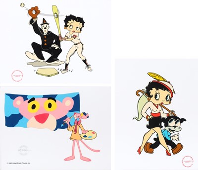 Lot 448 - BETTY BOOP AND PINK PANTHER