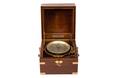 Lot 409 - A ULYSSE NARDIN MARINE CHRONOMETER TIMEPIECE