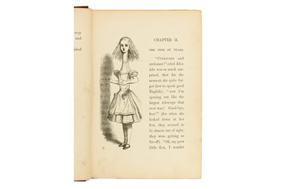 Lot 182 - Carroll. Alice in Wonderland 1872