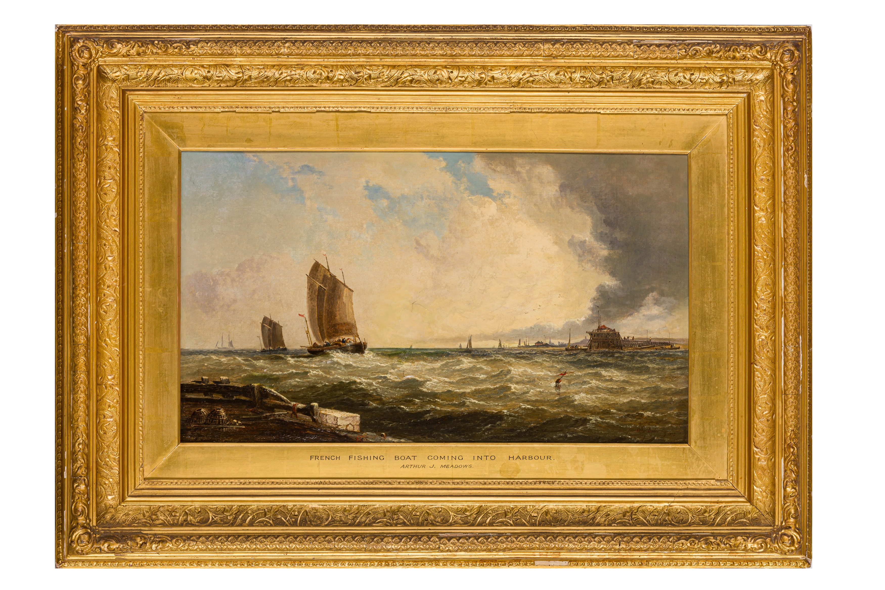 Lot 62 - ARTHUR JOSEPH MEADOWS (BRITISH, 1843-1907)