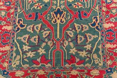 Lot 9 - AN UNUSUAL ANATOLIAN RUG OF GARRUS DESIGN, TURKEY