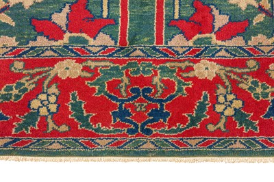 Lot 9 - AN UNUSUAL ANATOLIAN RUG OF GARRUS DESIGN, TURKEY