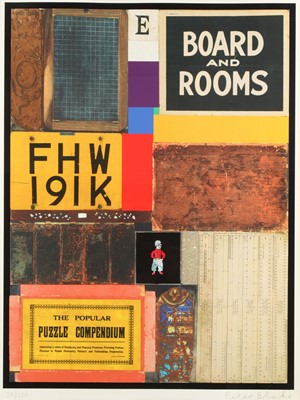 Lot 63 - SIR PETER BLAKE CBE RDI RA (BRITISH B.1932)