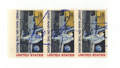 Lot 594 - Apollo 11.- Neil Armstrong & Buzz Aldrin