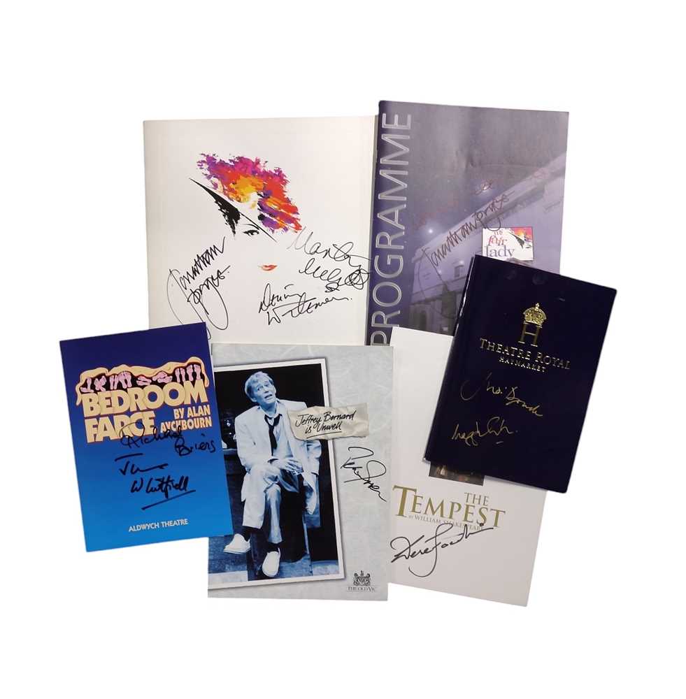 Lot 98 - Autograph Collection.- Theatre Programmes