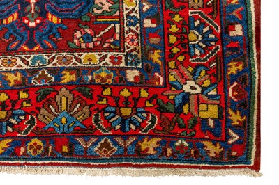 Lot 69 - A FINE BAKHTIARI CARPET, WEST PERSIA