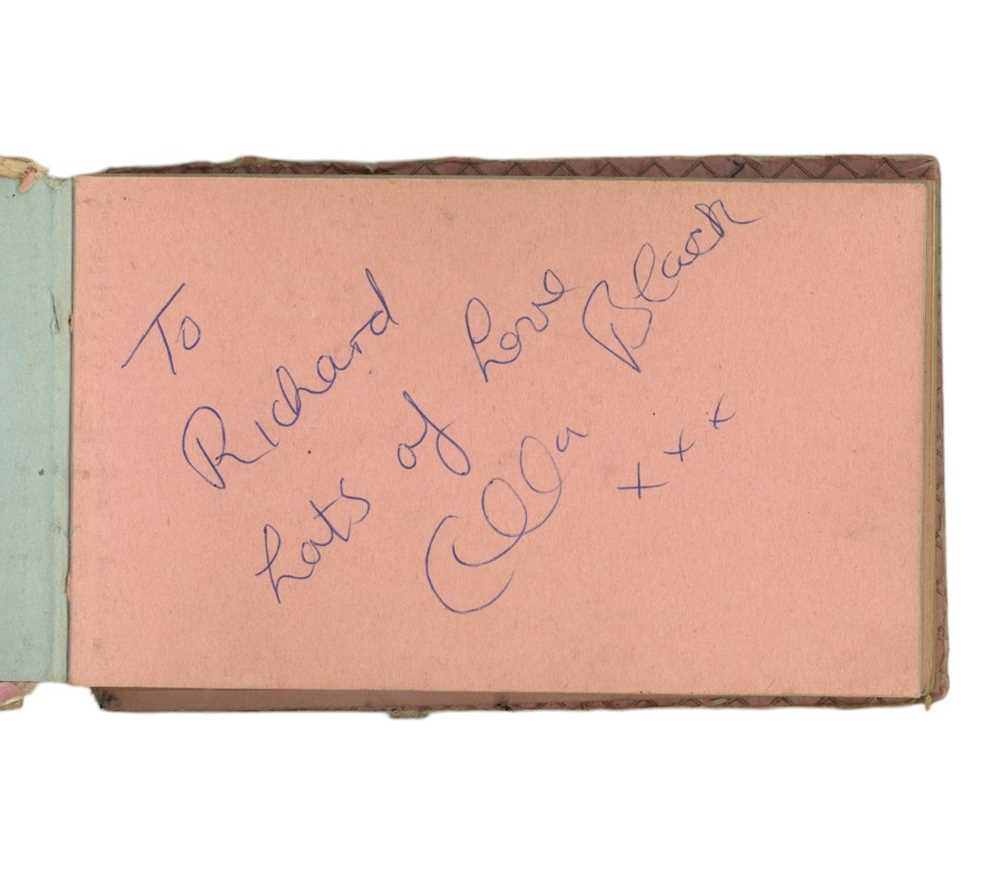 Lot 327 - Autograph Album.- Pop Music, 1960s