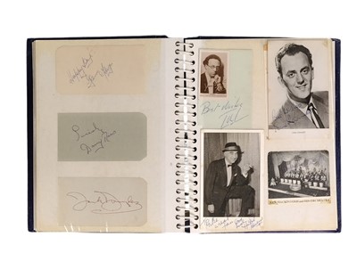 Lot 106 - Autograph Collection.- Vintage Actors & Entertainers