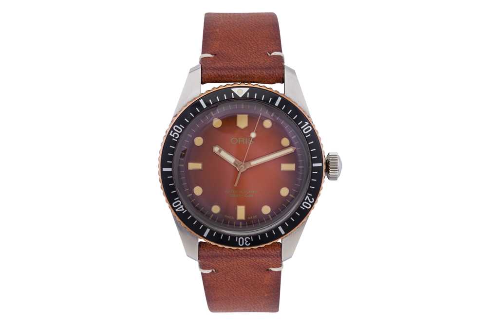 Lot 21 - Mens' Oris 'X The Rake and Revolution' Divers Watch