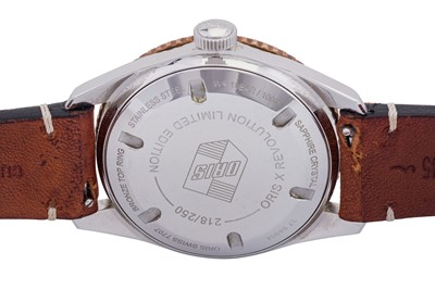Lot 21 - Mens' Oris 'X The Rake and Revolution' Divers Watch