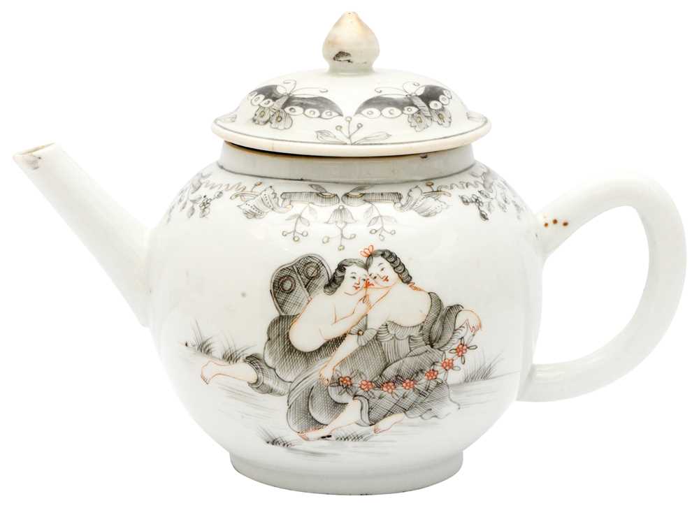 Lot 151 A CHINESE EXPORT EN GRISAILLE MYTHOLOGICAL lot-151-a-chinese-export-en-grisaille-mythological