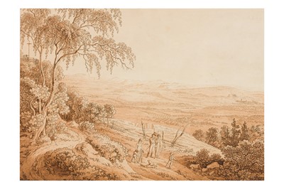 Lot 111 - ADRIAN ZINGG (ST GALEN, 1730 - 1816, LEIPZIG)