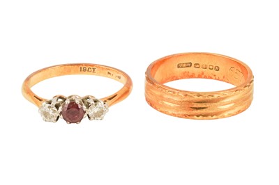 Lot 3 - TWO RINGS