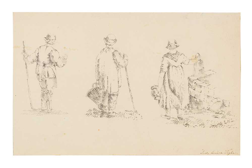 Lot 137 - LADY LOUISA TIGHE (Nee Lady Louisa Maddelena Lennox) (1803-1900)