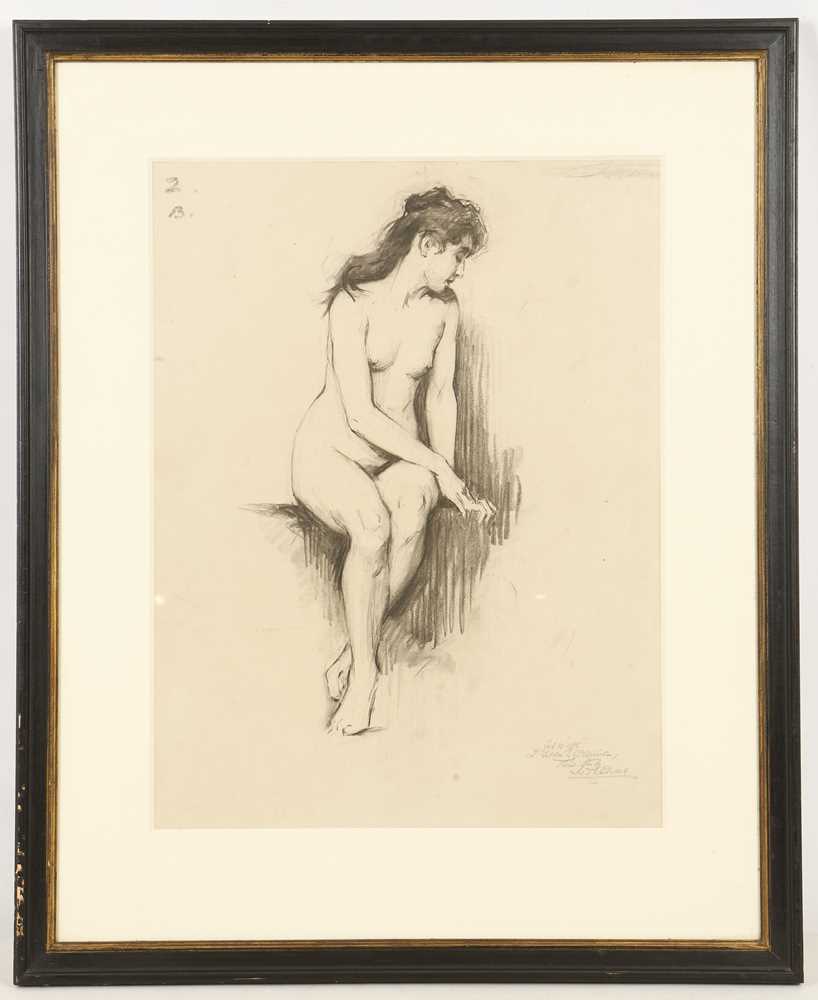 Lot 76 - John Young Hunter (Scottish, 1874-1955). 'Nude...