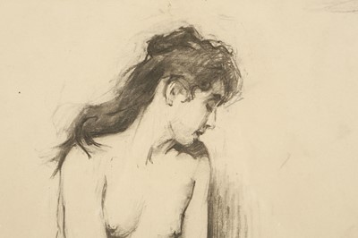 Lot 76 - John Young Hunter (Scottish, 1874-1955). 'Nude...