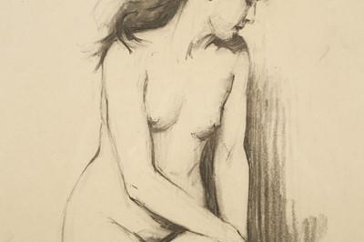 Lot 76 - John Young Hunter (Scottish, 1874-1955). 'Nude...