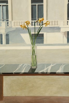 Lot 101 - Ian Sidaway (English, b.1951). 'Daffodils at...