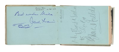 Lot 42 - Autograph Album.- Incl. Julie Andrews