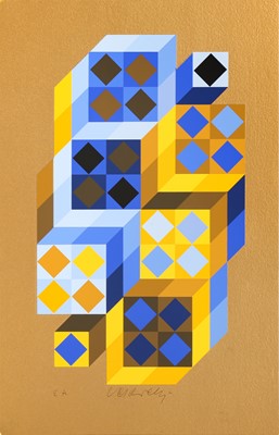 Lot 113 - VICTOR VASARELY (HUNGARIAN/FRENCH 1906-1997)